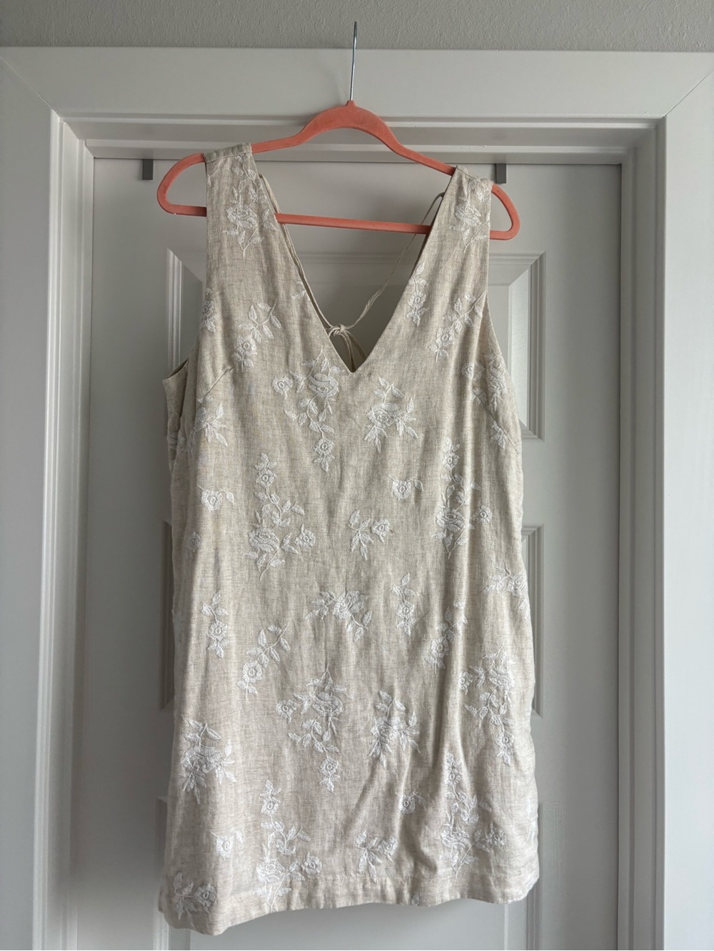 Abercrombie & Fitch linen mini dress